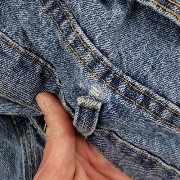 Classic Mid Rise Regular Fit Straight Leg Jeans Mens Size 36 X 32 Wrangler - Picture 6 of 12